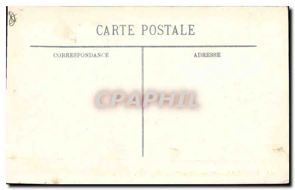 Marselha — Praça de Aix e o Arco do Triunfo — editor desconhecido, n° 10 - Verso