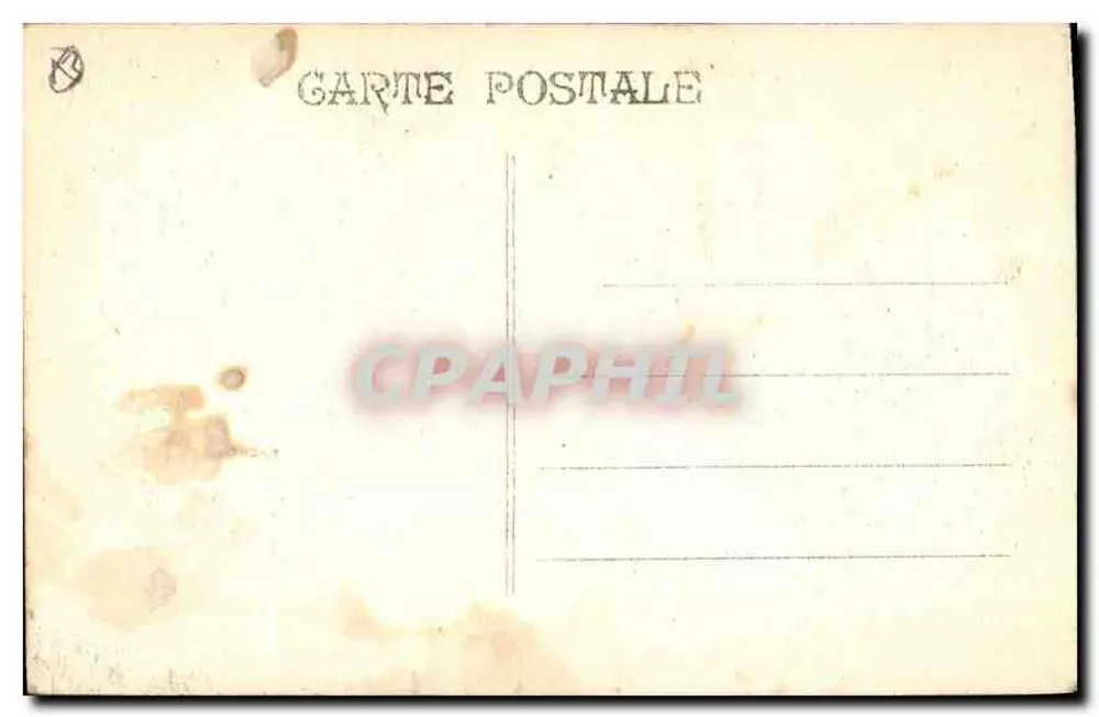 Marselha — Porte d'Aix — editor não identificado - Verso