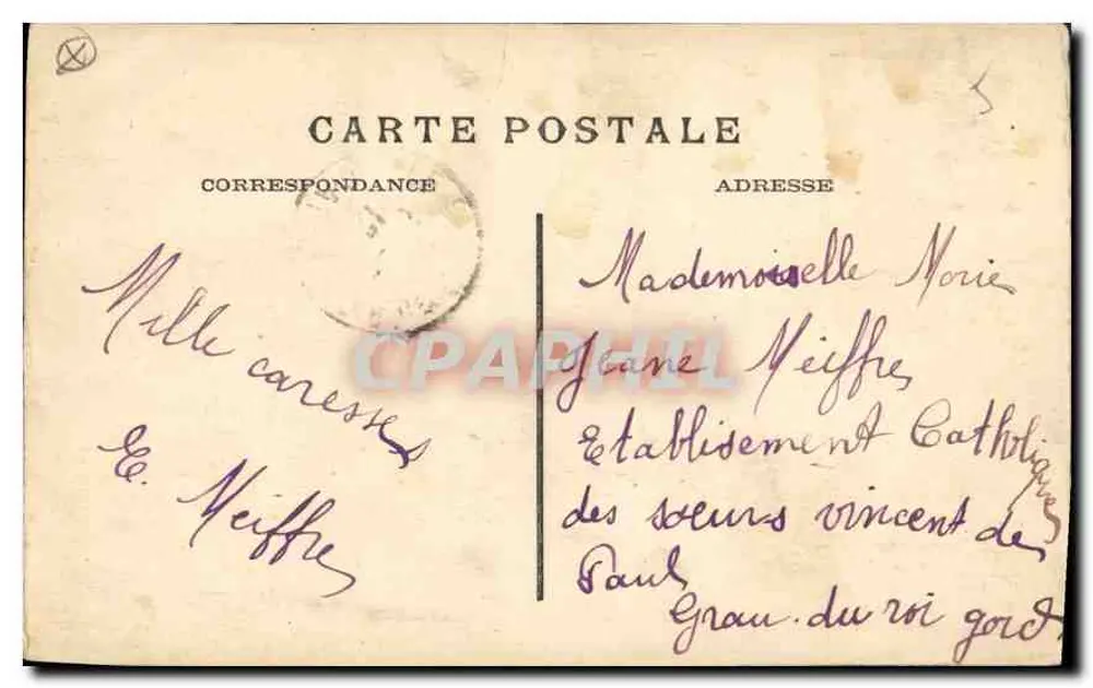 Marseille — La Porte d'Aix — Z. Z. - Verso