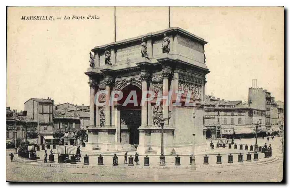 Marseille — La Porte d'Aix — editor G.P.E.R. - Frente