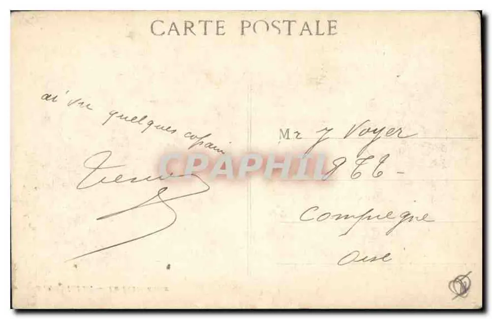 Marseille — La Porte d'Aix — editor G.P.E.R. - Verso