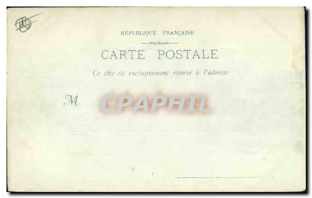 Marselha - A Porta de Aix — E. L. Phot. - Verso