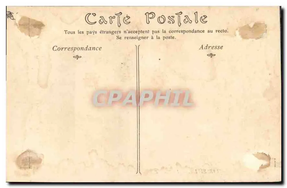 Marselha — A Porta de Aix — ND-P684 - Verso