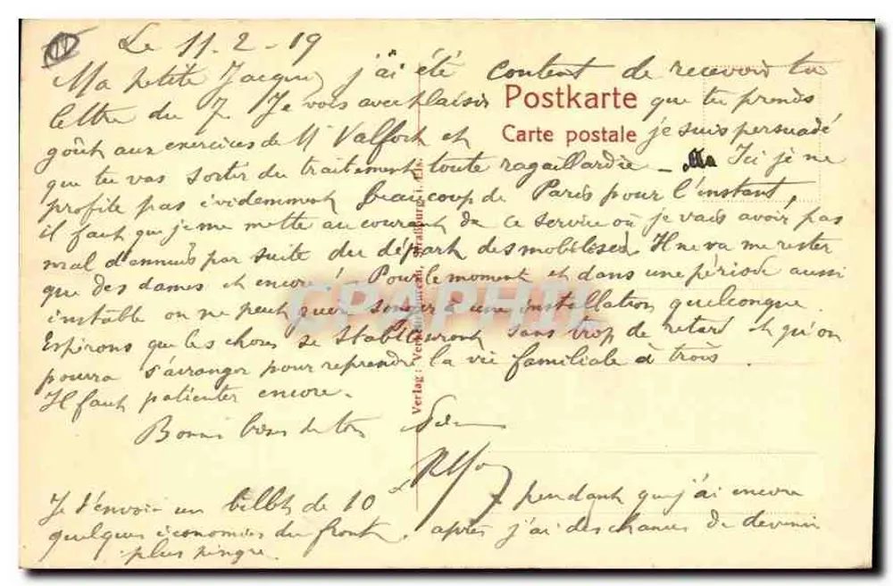 स्ट्रासबर्ग (एल्सास) — क्लेबर स्क्वायर — पैनोरमिक दृश्य साथ कैथेड्रल — प्रकाशक वर्लैग जे. मेयर - पीछे
