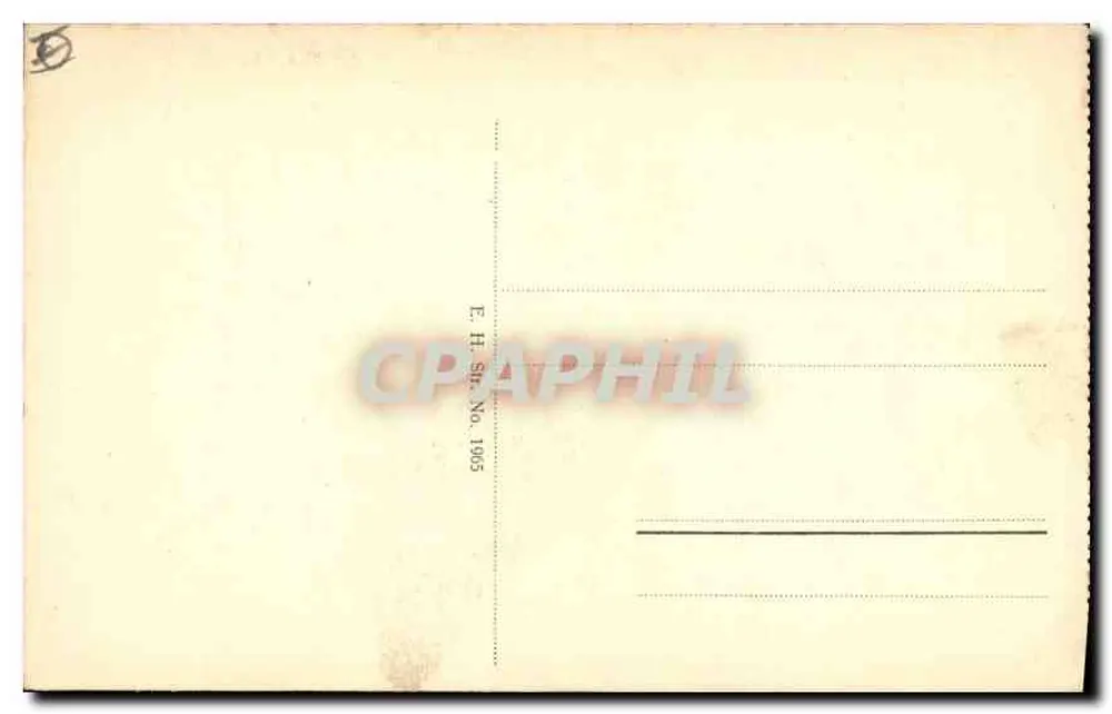 Thann — Scheurer-Kestner-Allee — E. H. Sr. No. 1905 - Verso