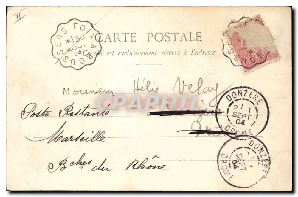 Biarritz - Port des Pêcheurs, l'Église Ste-Eugénie et Atalaye - N° 83 - Rückseite