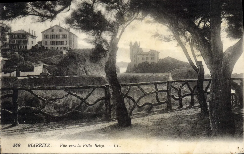 Biarritz — Vista para a Villa Belza — LL. n° 248 - Frente