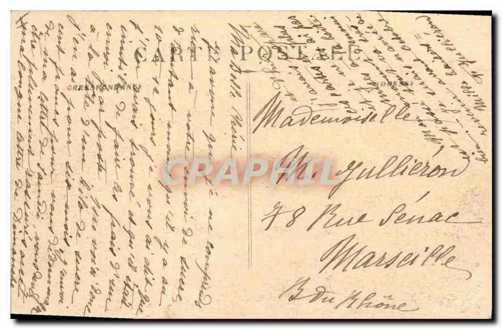 Biarritz - Panoramablick vom Atalaye — Ida - L. Jugand, Foto - Rückseite