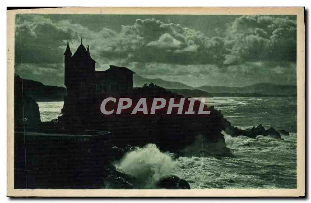 Biarritz — O Castelo Basco — Bloco de Festas, Editores Bordeaux - Frente