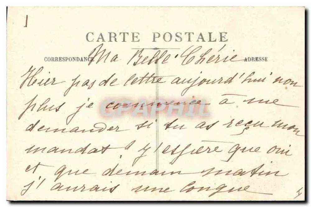 Biarritz - Il Rocher de la Vierge — Ida - L. Jugand, foto - Verso
