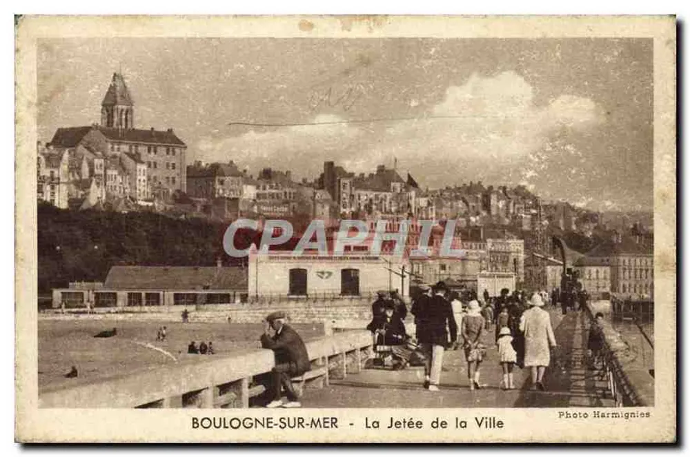 Boulogne-sur-Mer - Die Stadtmauer — Photo Harmignies - Vorderseite