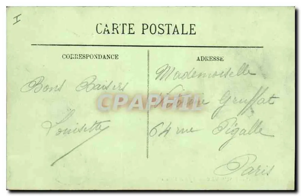 Boulogne-sur-Mer — Efeito de Ondas — LL. n°355 - Verso
