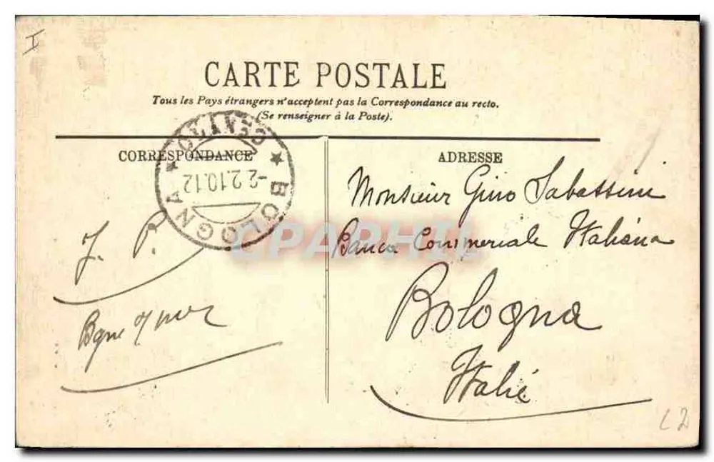 Boulogne-sur-Mer — Grosse Mer — LL. — n° 174 - Verso