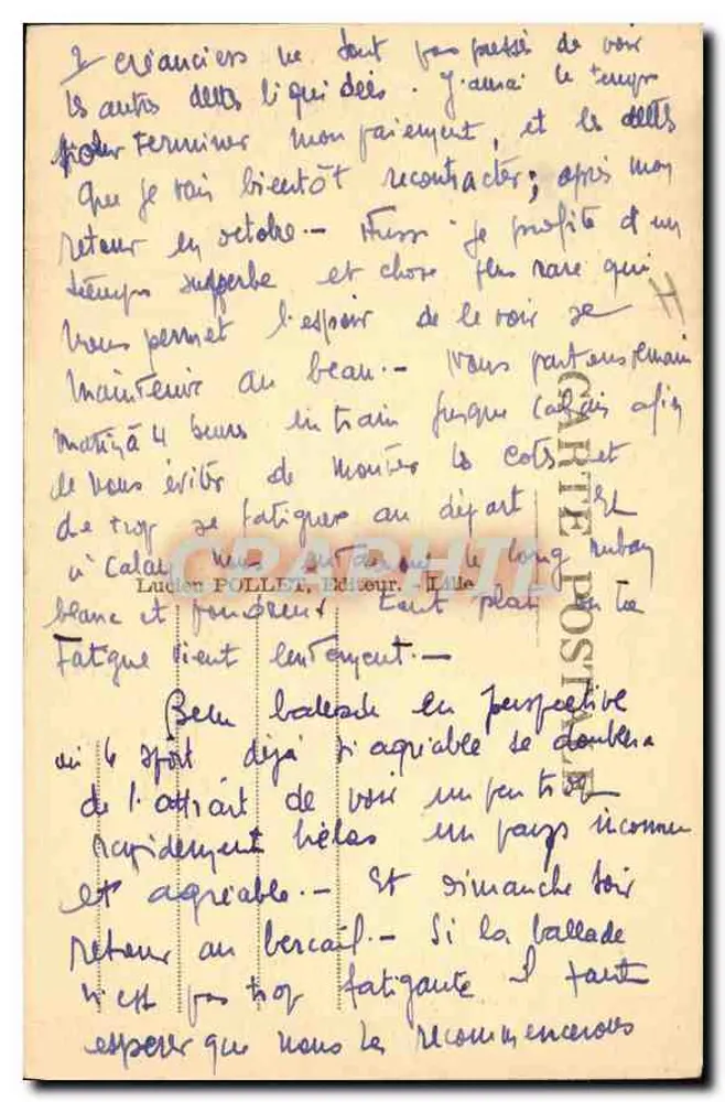Säule der Grande Armée — Boulogne-sur-Mer — L. P. 35 - Rückseite
