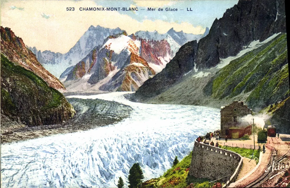 Chamonix-Mont-Blanc — Mer de Glace — LL — Aldino - Frente