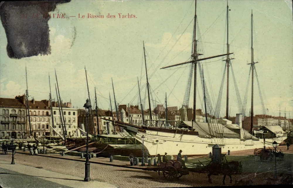 Le Havre — Der Yacht-Hafen — Verleger unbekannt, Seriennummer nicht sichtbar - Vorderseite