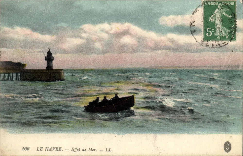 Le Havre — Efeito do Mar — LL. — N° 166 - Frente