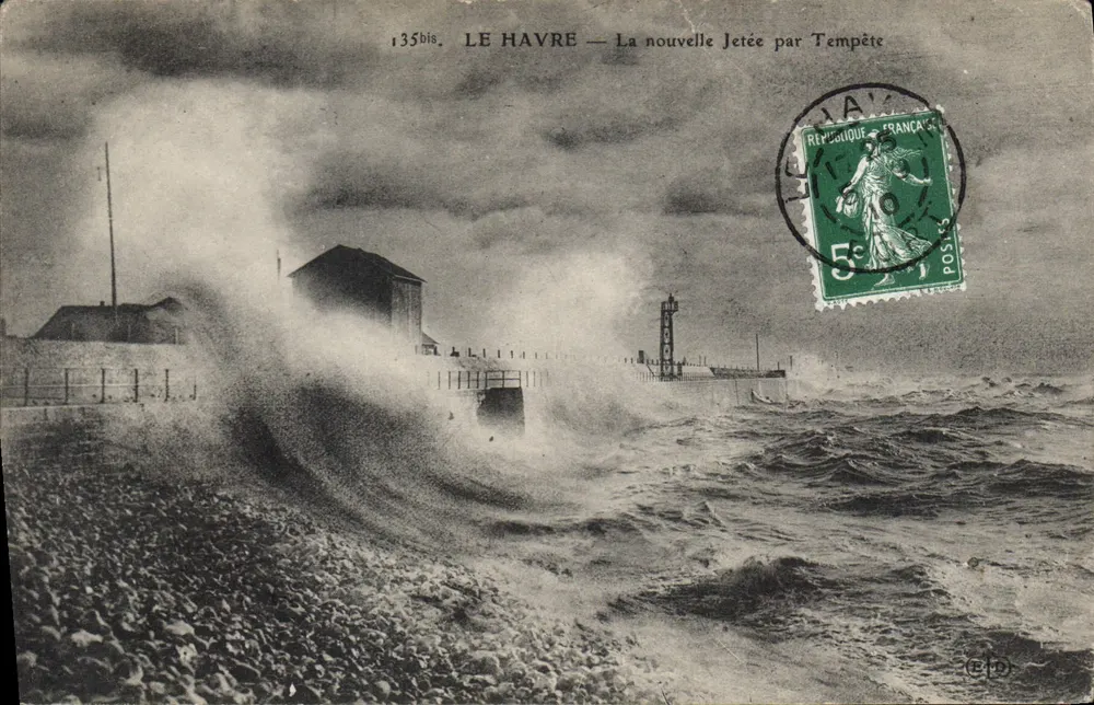 Le Havre — A Nova Ponta em Tempestade — Editor: 135bis - Frente