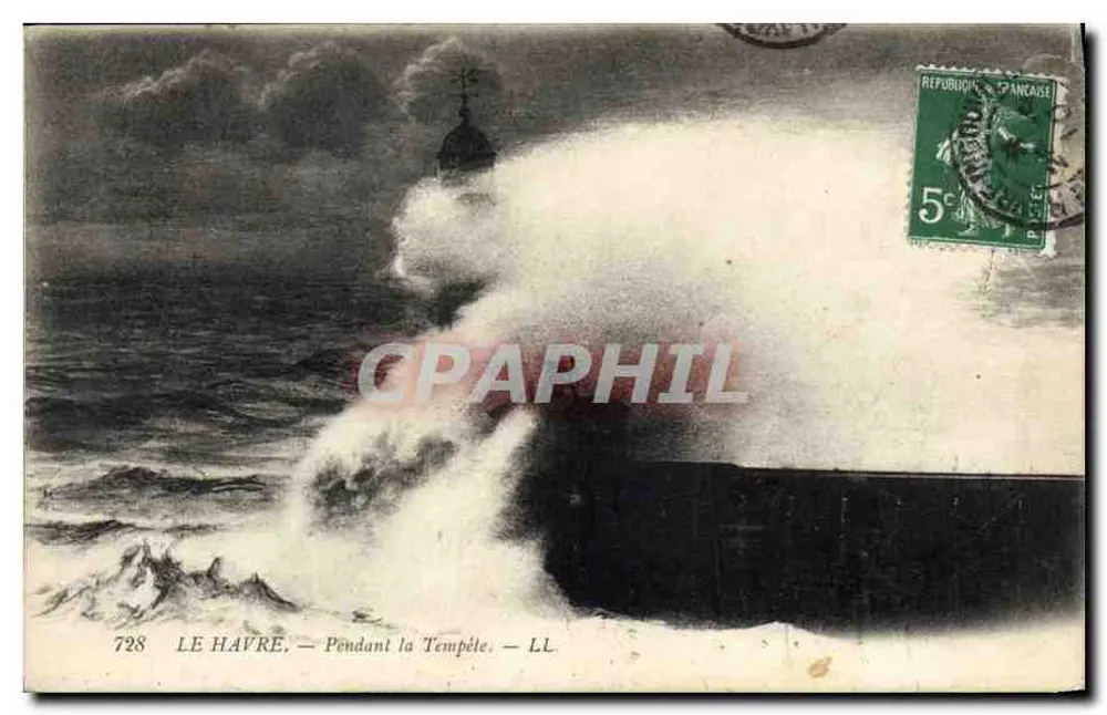 Le Havre — Durante a Tempestade — LL - Frente