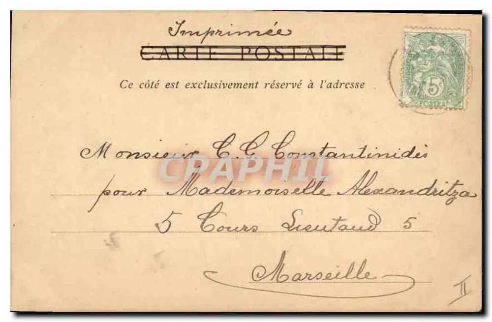 Pau — Ansicht des Gaves und Jurançons aufgenommen vom Boulevard des Pyrénées — Collections ND Phot. - Rückseite