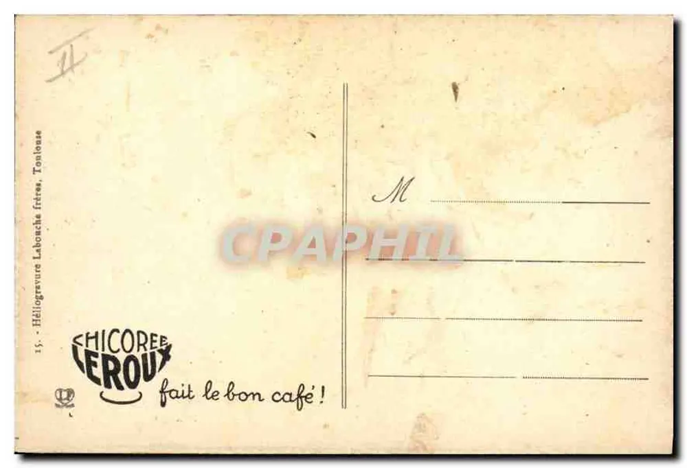 Pau - Avenue Léon-Say und Boulevard des Pyrénées — Ansichtskarte Nr. 15, veröffentlicht von Amer Picon - Rückseite