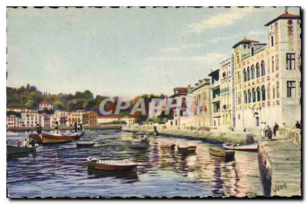 Saint-Jean-de-Luz — Le Quai de l'Inianté — Éditions d'Art Yvon - Vorderseite