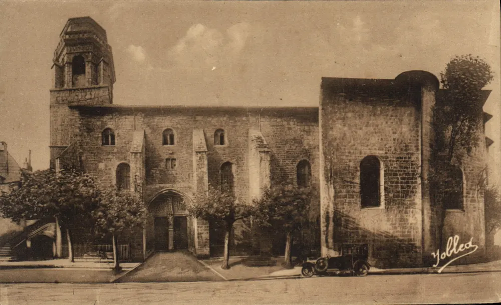 Saint-Jean-de-Luz — A Igreja — Fototipia Marcel Delbog, Bordeaux - Frente
