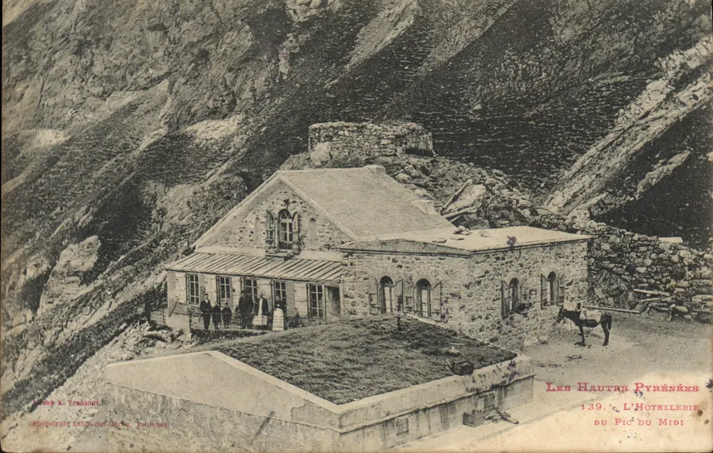 Das Hotel des Pic du Midi — Les Hautes Pyrénées — Verleger A. Tranbou - Vorderseite
