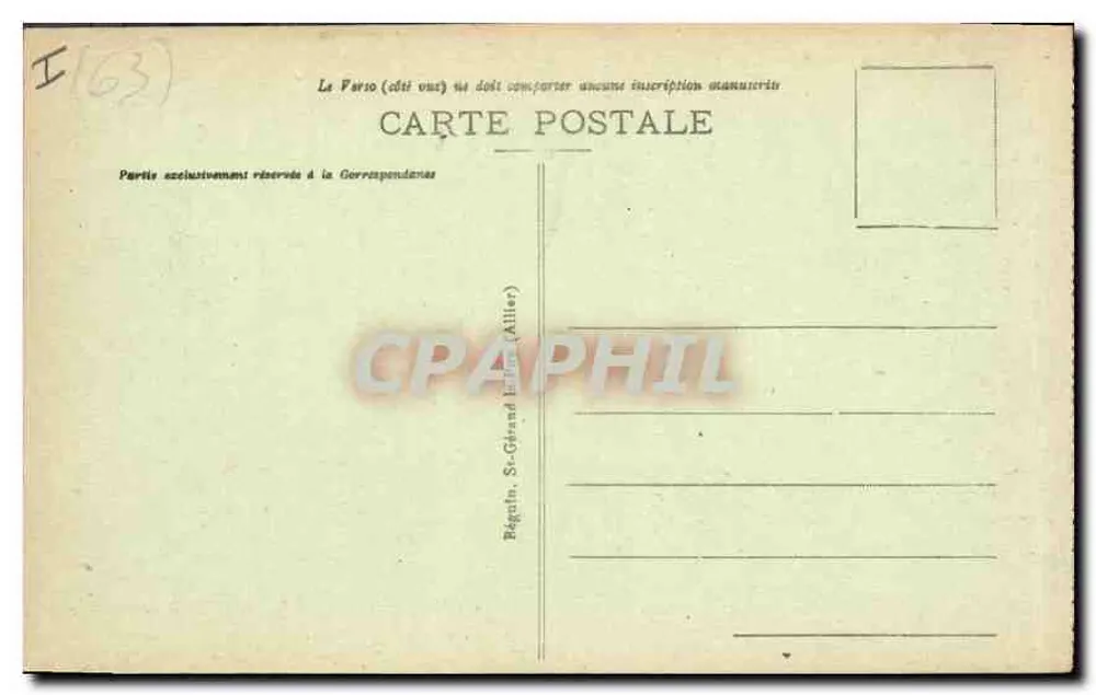 Royat-les-Bains — Die Kirche und die Fontäne — Verlag Loyal, n° 4274 - Rückseite