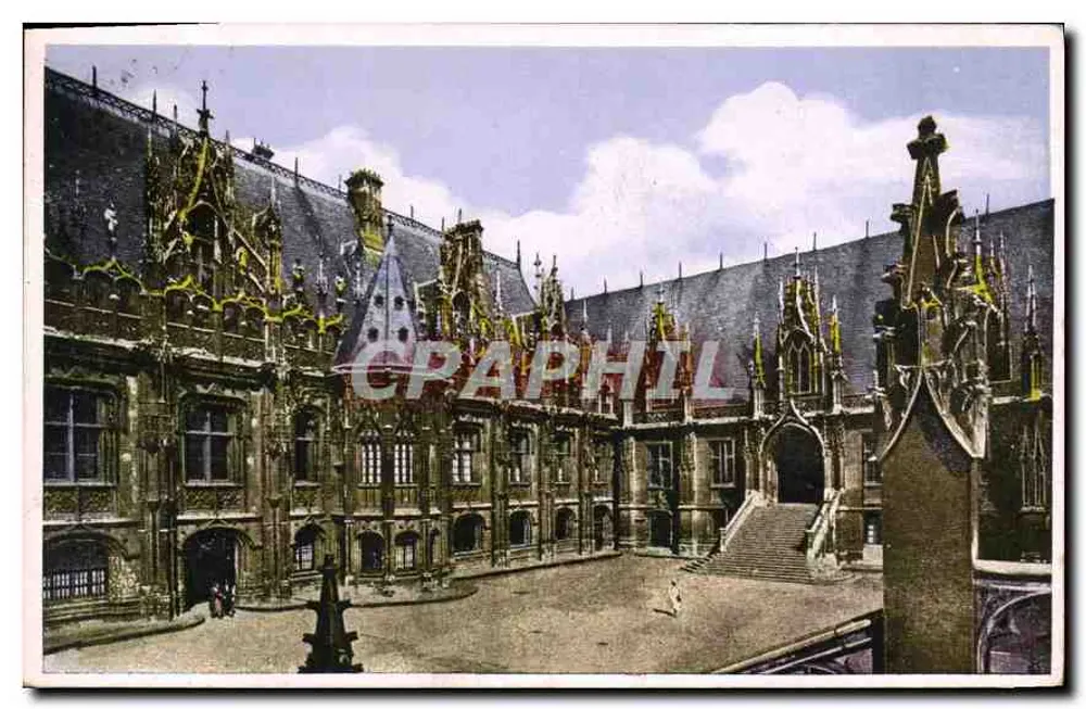 Rouen — Palácio de Justiça (pátio interno) — Fabricação Francesa - Frente