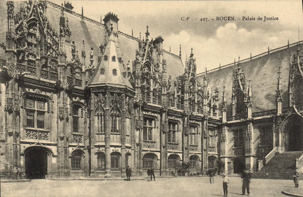 Rouen - Palácio de Justiça — C.V. 427 - Frente