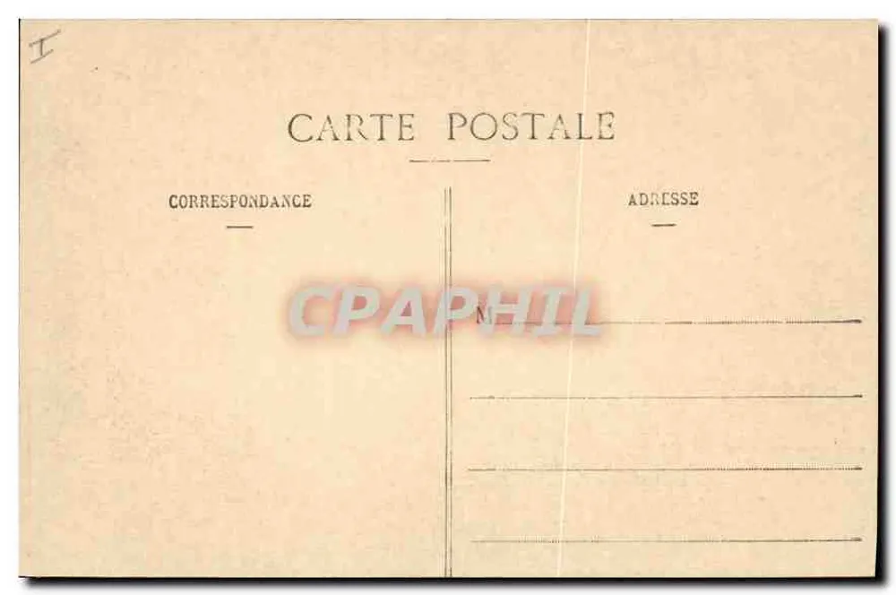 Rouen - Palácio de Justiça — C.V. 427 - Verso