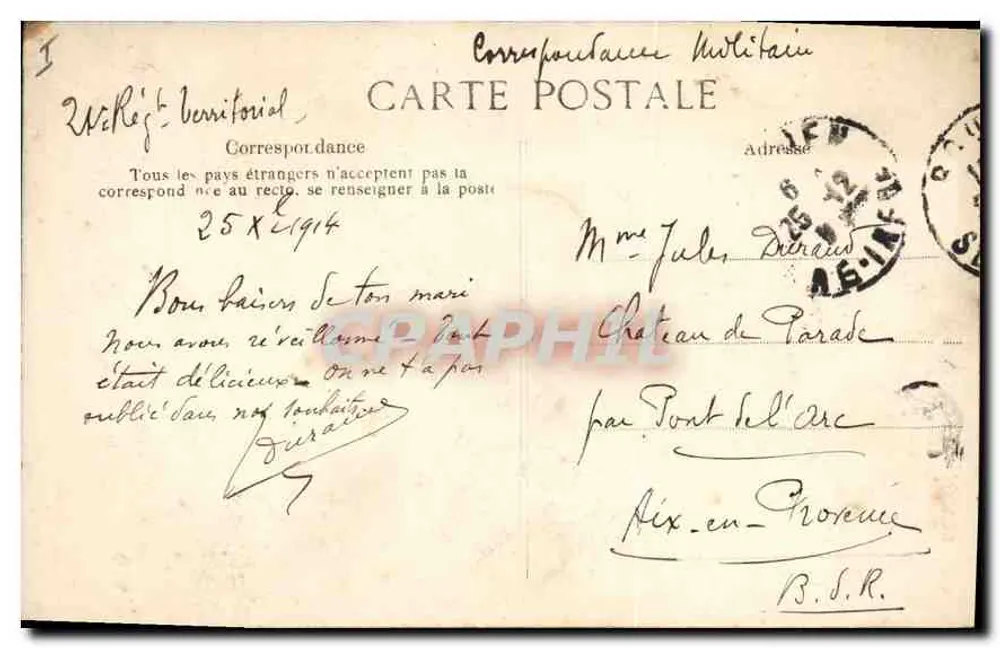 Rouen — A Catedral — Editor E.P.D. n°616 - Verso