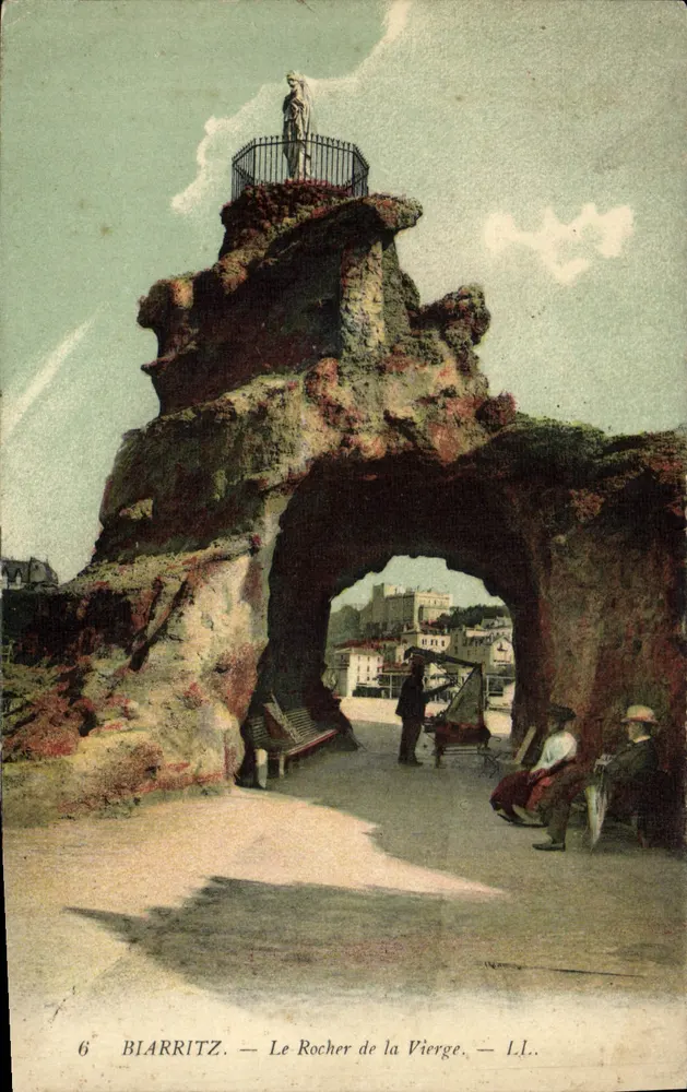Biarritz — Il Rocher della Vergine — L.I. - Recto