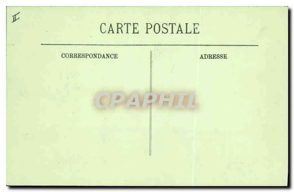 Blarritz — Ansicht vom Leuchtturm-Höhle — LL. - Rückseite