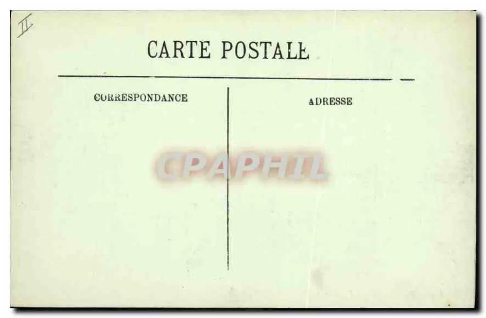 Biarritz — Efeito de ondas em évenail — I.L. - Verso
