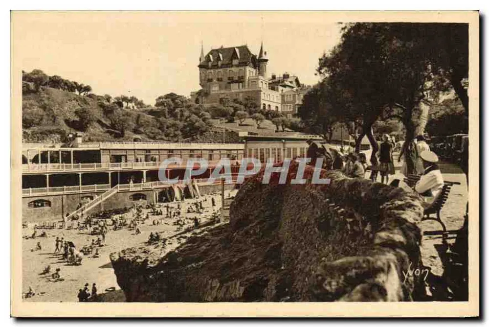 Biarritz — Die Crique du Port-Vieux — Les Éditions d'Art 'Vyon' - Vorderseite