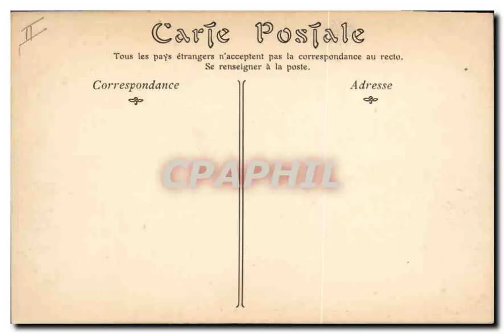 Biarritz — O Rocher de la Loge do Père — ND P181 - Verso