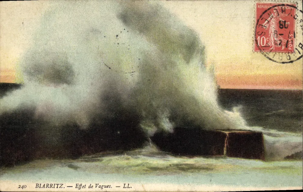 Biarritz — Efekt Fal — LL. — n°240 - Awers