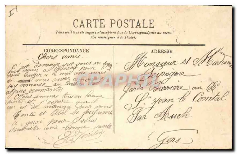 Biarritz — Efekt Fal — LL. — n°240 - Rewers