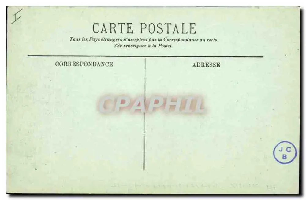 Blarritz - Au Rocher de la Vierge par gros temps — LL. n° 239 - Rückseite