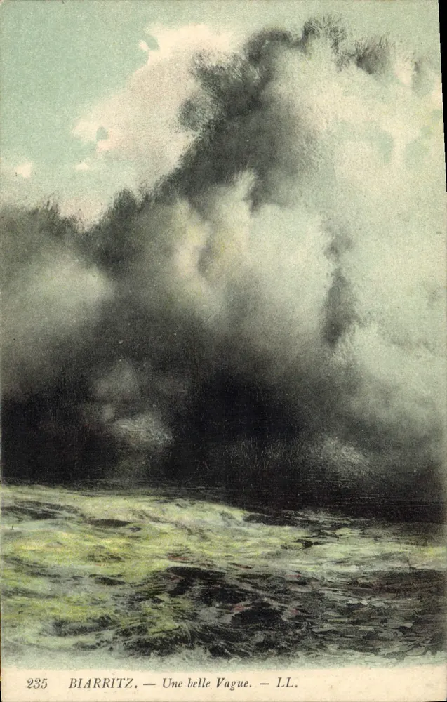 Biarritz — Une belle Vague — LL, n° 295 - Frente