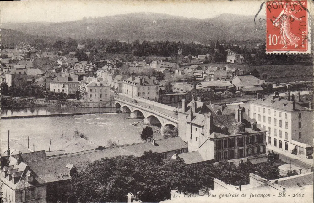 Jurançon — Vista geral — BR-2661 - Frente