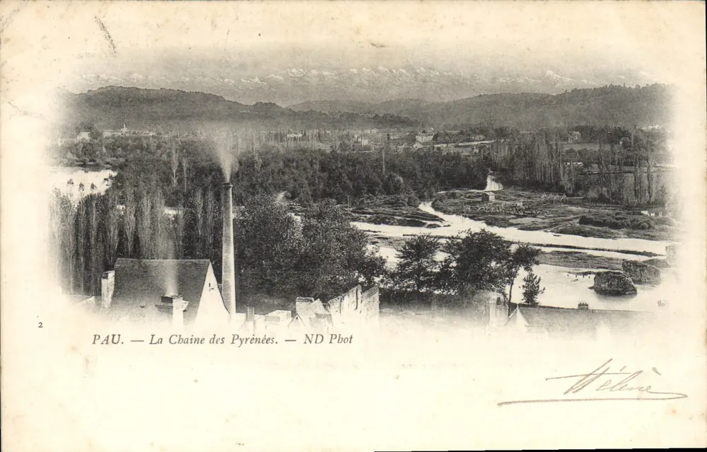 PAU — A Cadeia dos Pirineus — ND Phot - Frente