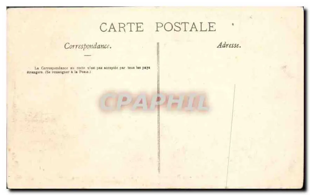 Der Boulevard des Pyrénées vom Hôtel de France aus — Les Pyrénées Illustrées, Nr. 820 - Rückseite