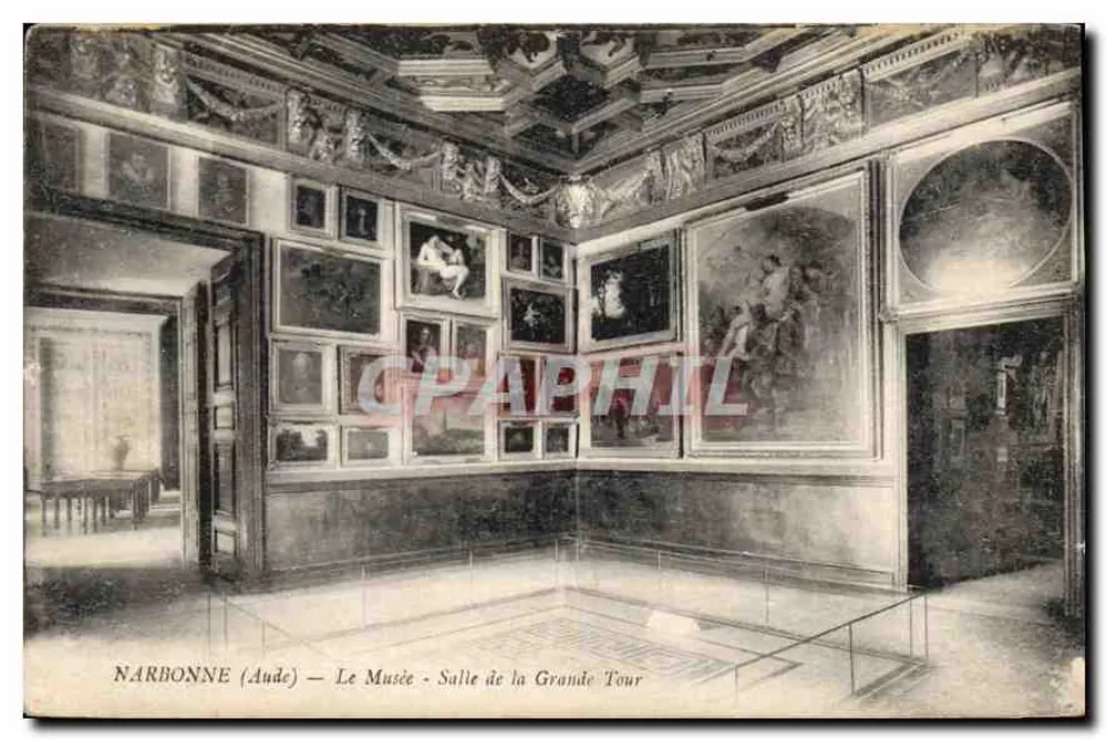 NARBONNE (Aude) — Das Museum - Saal der Großen Turm - Vorderseite