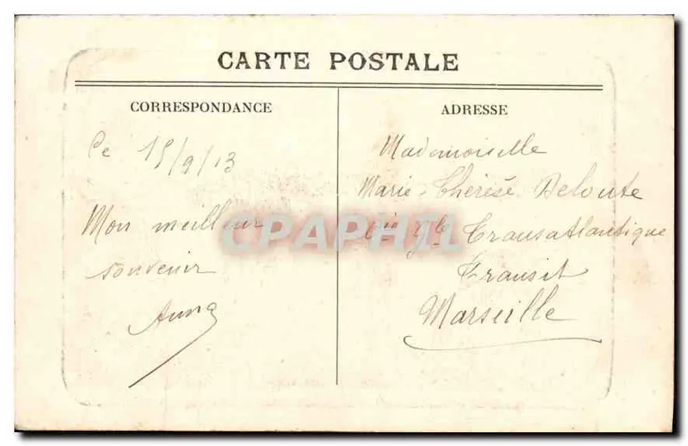 NARBONNE - Pythia z Delphi — Wydawnictwo Damskie Francji - Rewers