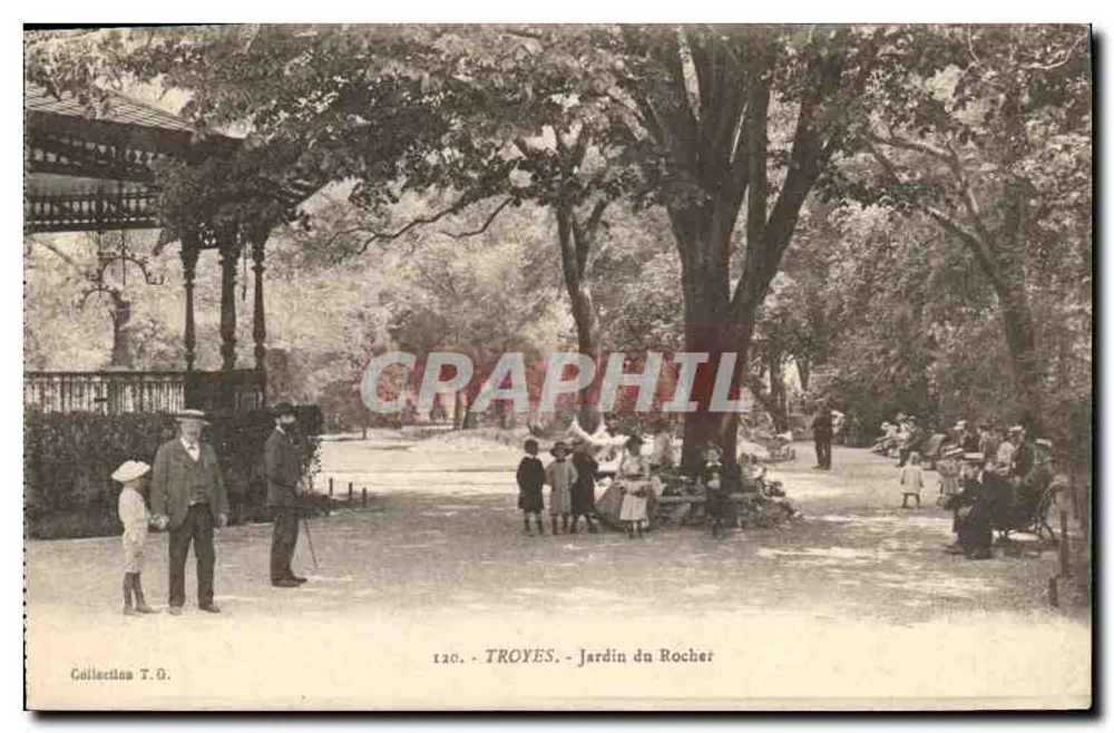 Troyes - Jardim do Rocher — Coleção T.O. n°120 - Frente