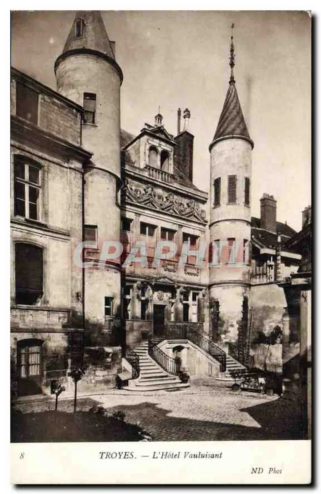 Troyes — O Hotel Vauluisant — ND Phot - Frente