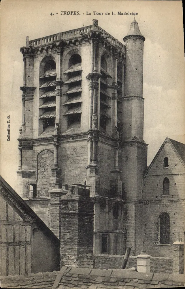 Troyes - A Torre da Madeleine — Coleção T.G. n°4 - Frente